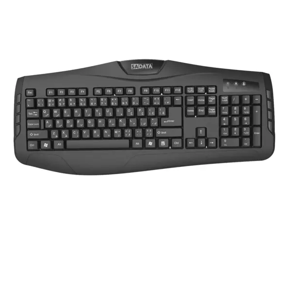 کیبورد و ماوس بی سیم مدل SKM-1555WL سادیتا