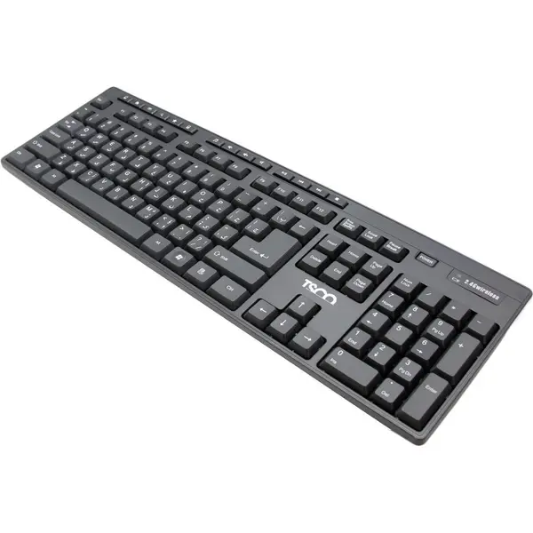 کیبورد و ماوس بی سیم تسکو مدل TKM 7002w TSCO TKM 7002 w - 2