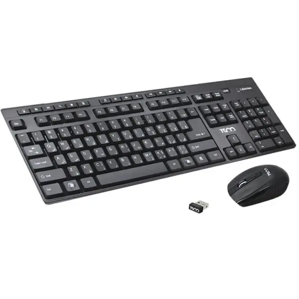 کیبورد و ماوس بی سیم تسکو مدل TKM 7002w TSCO TKM 7002 w - 5