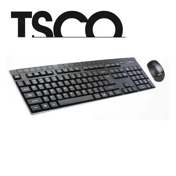 کیبورد و ماوس بی سیم تسکو مدل TKM 7008w TSCO TKM 7008 w - 5