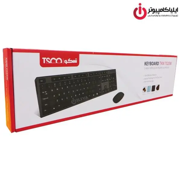 کیبورد و ماوس تسکو مدل TKM 7020