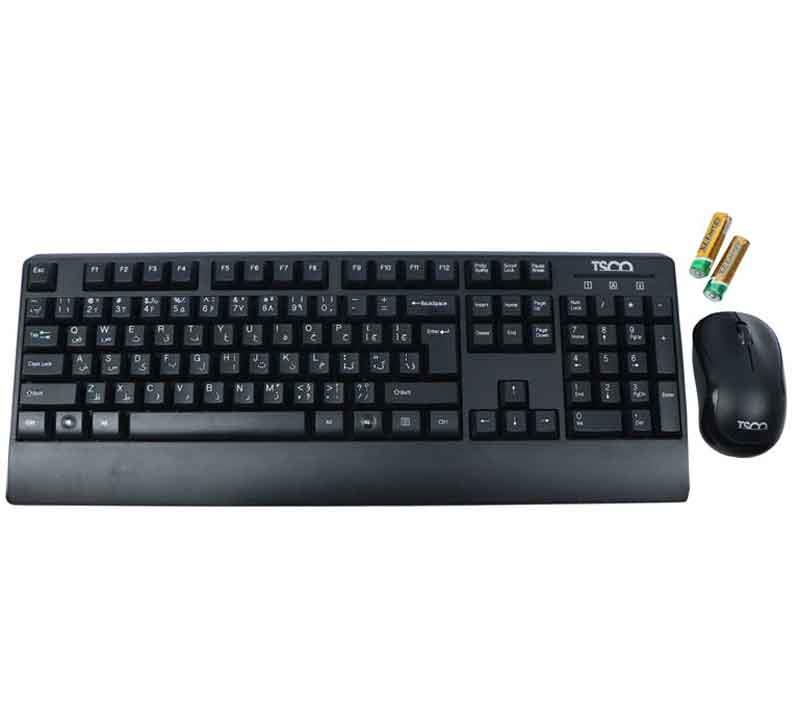 TSCO TKM 7022W Wireless Keyboard and Mouse