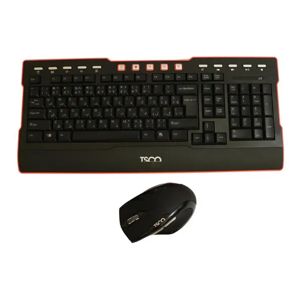 کیبورد و موس بی سیم تسکو مدل TKM-7200W - 5