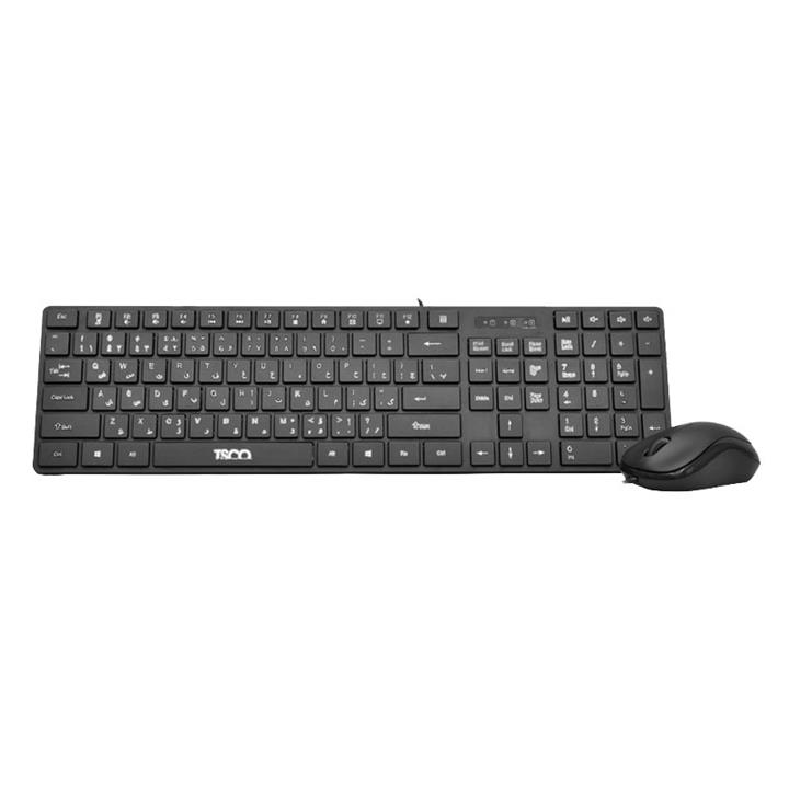 Tsco TKM 8061 Wired Keyboard and Mouse