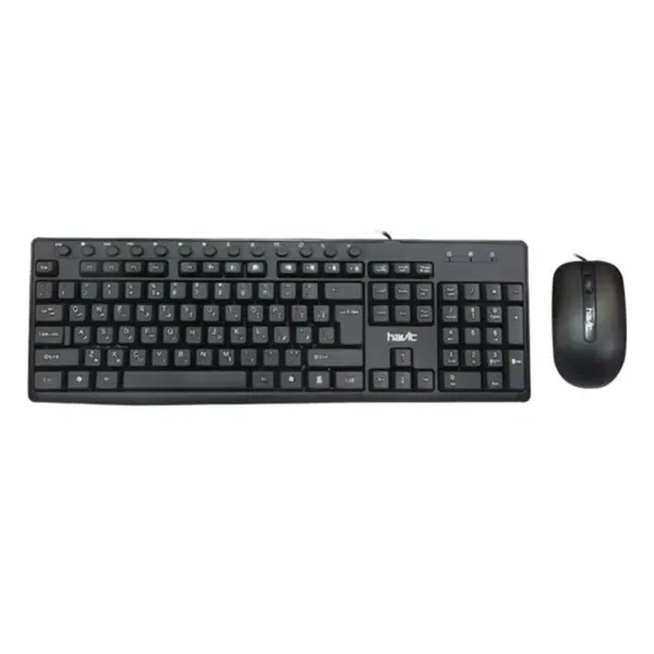 کیبورد و ماوس USB هویت مدل HV-KB614CM Havit HV-KB614CM USB Keyboard And Mouse - 4