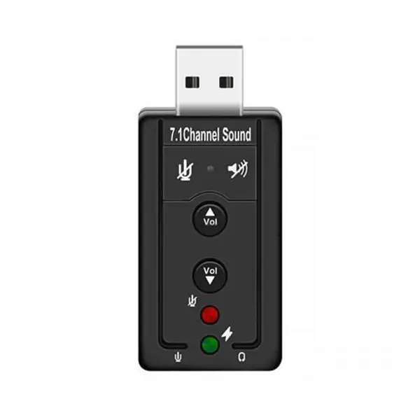 کارت صدا USB مدل XP-U31 XP U31 sound card