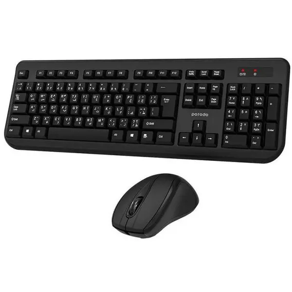 کیبورد و ماوس بی سیم پرودو مدل WLKBMSCM-01
