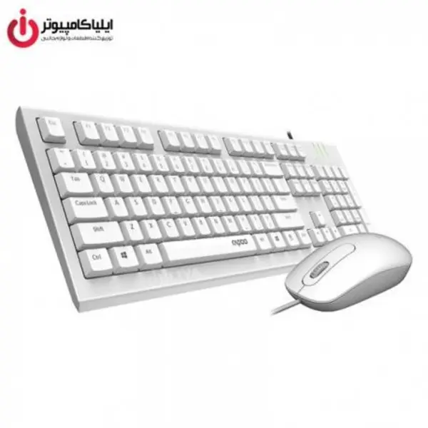 کیبورد و ماوس با سیم رپو مدل X120Pro X120Pro Wired Optical Mouse & Keyboard Combo