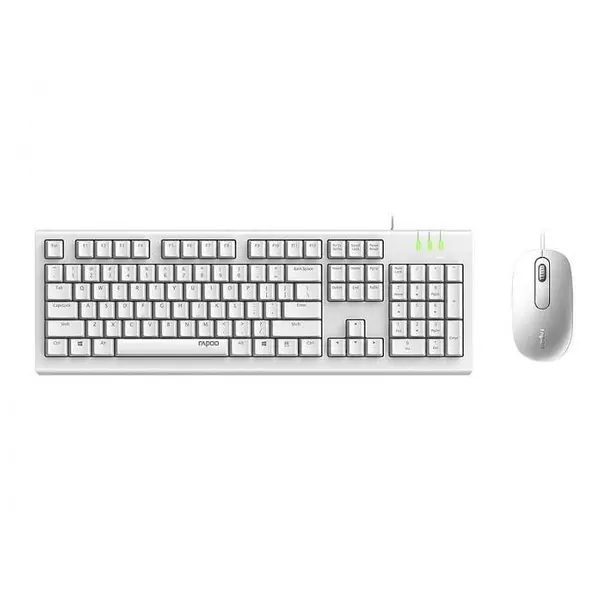 کیبورد و ماوس با سیم رپو مدل X120Pro X120Pro Wired Optical Mouse & Keyboard Combo