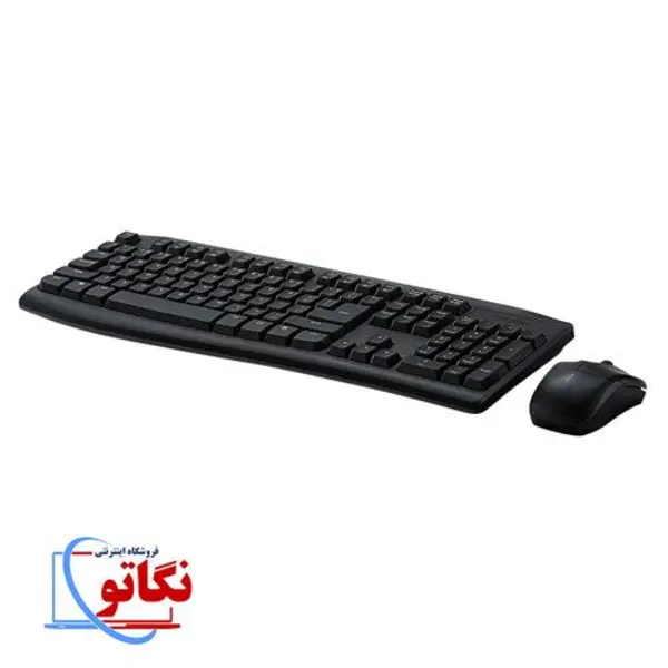 کیبورد و ماوس بی سیم رپو مدل X1800pro Rapoo Wireless X1800 Pro Keyboard & Mouse