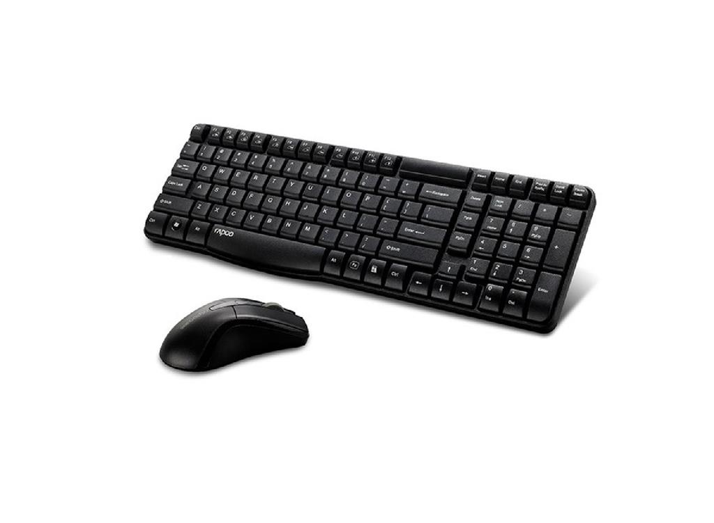 Rapoo X1800 Wireless Optical Mouse and Keyboard