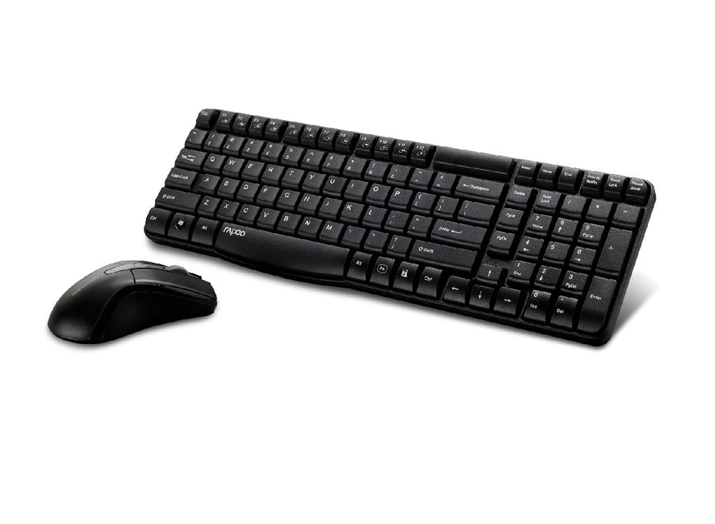 Rapoo X1800 Wireless Optical Mouse and Keyboard