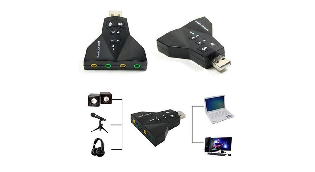 XP Products usb external sound card 2out XP-U81 کارت صدا اکسترنال یو اس بی