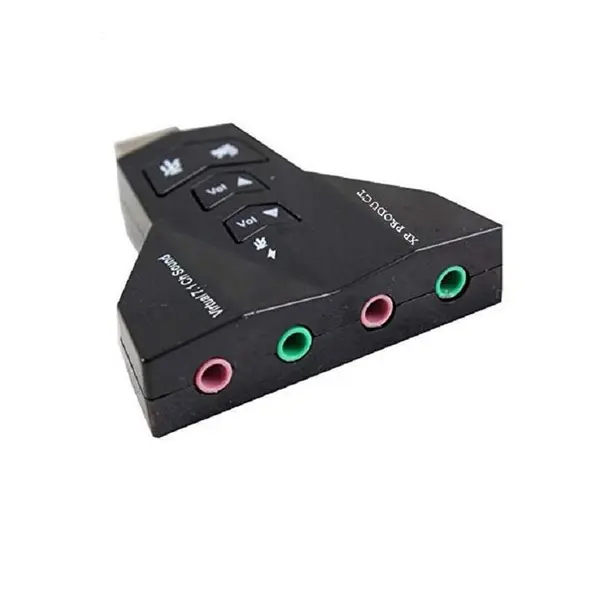 XP Products usb external sound card 2out XP-U81 کارت صدا اکسترنال یو اس بی - 5