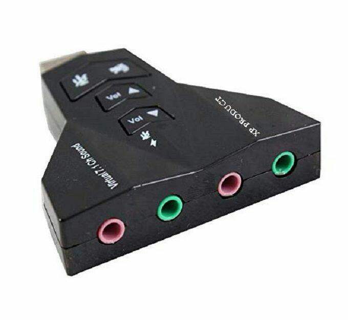 XP Products usb external sound card 2out XP-U81 کارت صدا اکسترنال یو اس بی