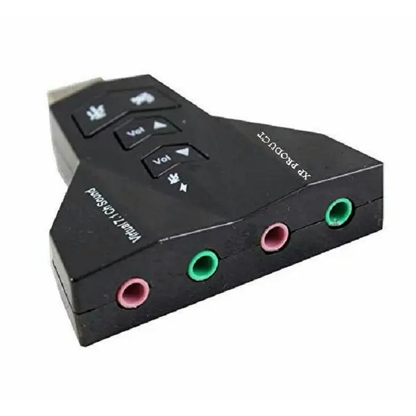 XP Products usb external sound card 2out XP-U81 کارت صدا اکسترنال یو اس بی - 2