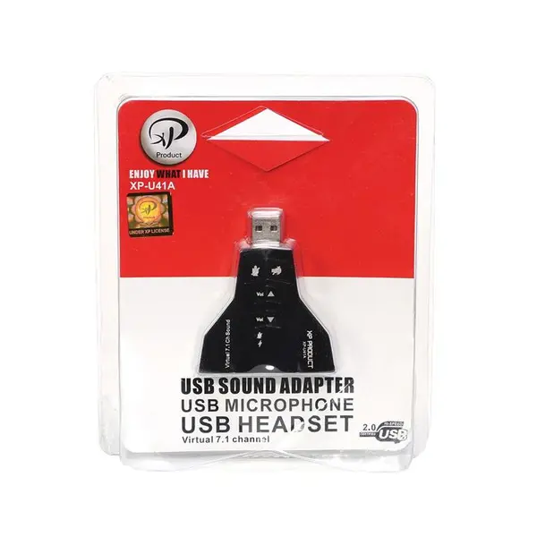 کارت صدا ایکس پی-پروداکت مدل XP-U41A XP-Product XP-U41A Sound Card