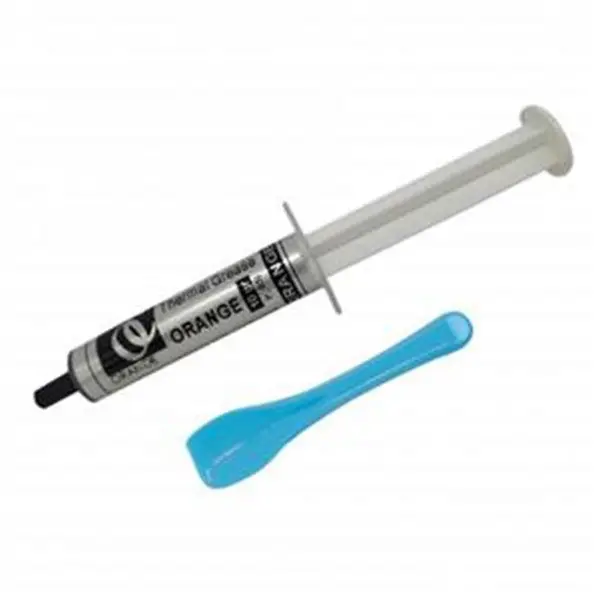 خمیر سیلیکون سرنگی نقره ای 10 گرمی ORANNGE KANNUR EThermal Compound