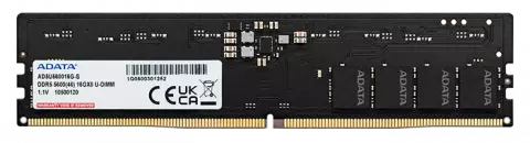 رم دسکتاپ 16 گیگابایت Adata مدل AD5U560016G DDR5 5600MHz
