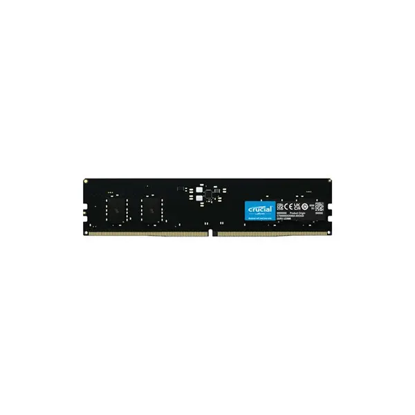 رم دسکتاپ 16 گیگابایت Crucial مدل CT16G56C46U5 DDR5 5600MHz Crucial CT16G56C46U5 16GB 1Ch DDR5 5600Mhz CL46 RAM