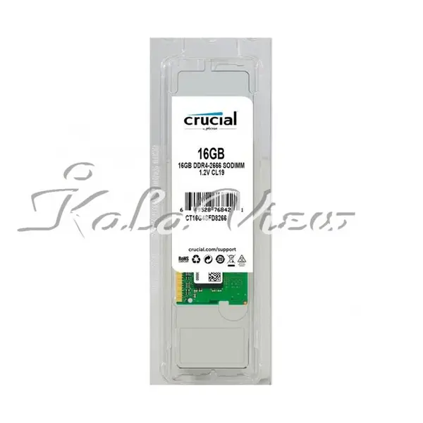 رم کروشیال 16GB 2666MHz CL19 ECC RAM: Crucial 16GB DDR4 2666MHz CL19 - 2