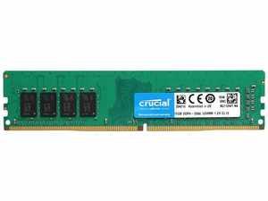 ECC RAM: Crucial 16GB DDR4 2666MHz CL19