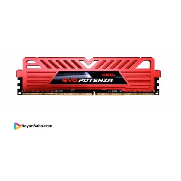 رم کامپیوتر 16 گیگابایت Geil EVO POTENZA مدل GPR416GB3200C16ASC GEIL EVO POTENZA DDR4 16GB 3200MHz CL16 Single Channel Desktop RAM