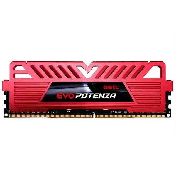 رم کامپیوتر 16 گیگابایت Geil EVO POTENZA مدل GPR416GB3200C16ASC GEIL EVO POTENZA DDR4 16GB 3200MHz CL16 Single Channel Desktop RAM