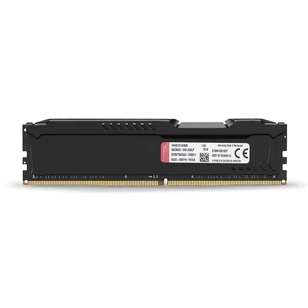 رم کینگستون مدل هایپر ایکس فیوری با فرکانس 2666 مگاهرتز و حافظه 16 گیگابایت KingSton HyperX FURY DDR4 16GB 2666MHz CL16 Single Channel Desktop RAM