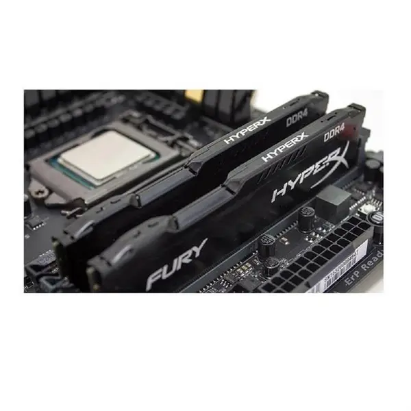 رم کینگستون مدل هایپر ایکس فیوری با فرکانس 2666 مگاهرتز و حافظه 16 گیگابایت KingSton HyperX FURY DDR4 16GB 2666MHz CL16 Single Channel Desktop RAM - 4