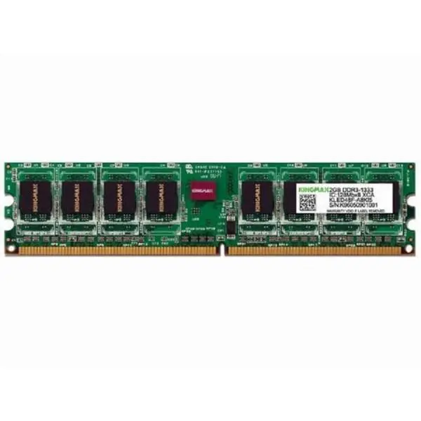 رم کامپیوتر کینگ مکس با ظرفیت 2 گیگابایت و فرکانس 800 مگاهرتز Kingmax PC2-6400 DDR2 2GB 800MHz CL6 Desktop RAM - 2