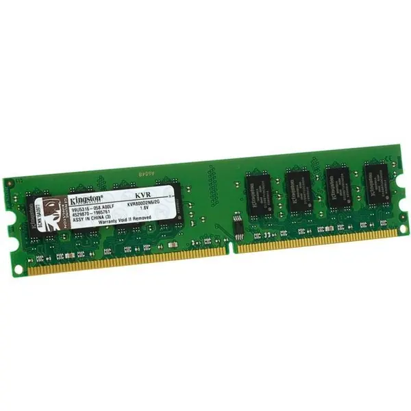 رم کامپیوتر کینگستون مدل کی وی آر با ظرفیت 2 گیگابایت KingSton KVR CL6 2GB DDR2 800MHz DIMM 16 Chip Desktop RAM - 3