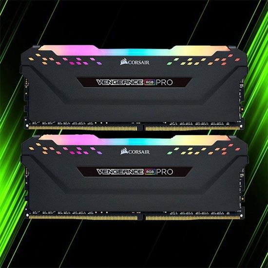 Corsair VENGEANCE RGB PRO CL16 DDR4 3200MHz 16GB Dual Channel Ram