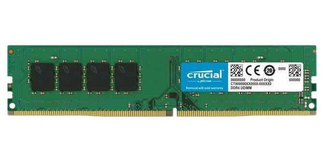 Crucial DDR4 16GB 3200Mhz Single Channel Desktop RAM