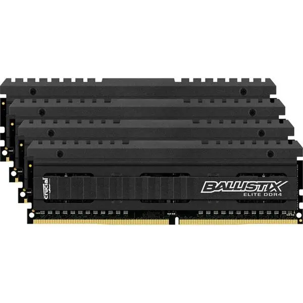 رم کروشیال سری بالستیکس الایت با فرکانس 3200 مگاهرتز و حافظه 16 گیگابایت Crucial Ballistix Elite 16GB DDR4 3200MHz CL15 RAM - 2