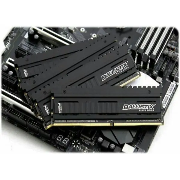 رم کروشیال سری بالستیکس الایت با فرکانس 3200 مگاهرتز و حافظه 16 گیگابایت Crucial Ballistix Elite 16GB DDR4 3200MHz CL15 RAM - 4