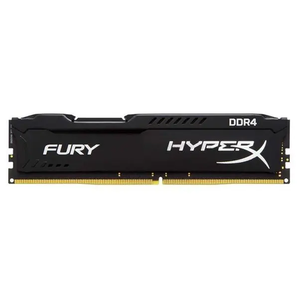 رم کینگستون هایپر ایکس فیوری با فرکانس 3200 مگاهرتز و حافظه 16 گیگابایت KingSton HyperX FURY DDR4 16GB 3200MHz CL16 Dual Channel Desktop RAM - 4