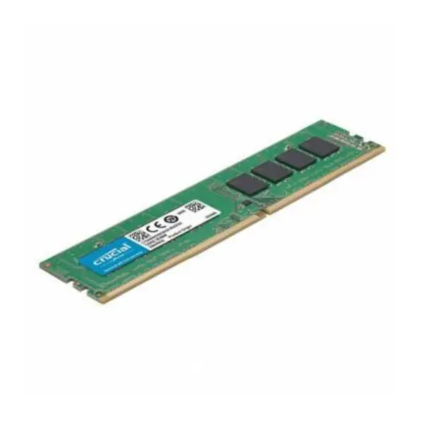 رم دسکتاپ کروشیال با فرکانس 3200 مگاهرتز و حافظه 8 گیگابایت Crucial DDR4 8GB 3200Mhz Single Channel Desktop RAM
