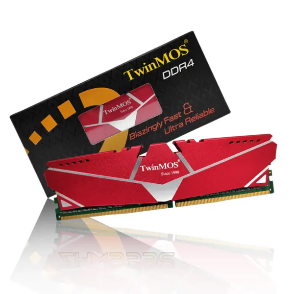 رم تک کاناله توینموس حافظه 32 گیگابایت با فرکانس 3200 مگاهرتز TwinMOS PC4-25600 32GB DDR4 3200MHz CL22 U-DIMM Desktop Ram