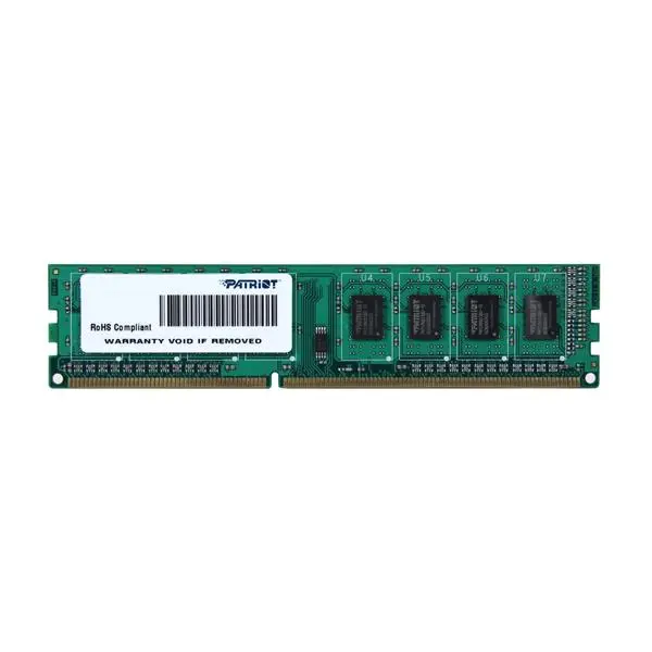 رم کامپیوتر پاتریوت با ظرفیت 4 گیگابایت 1600 مگاهرتز PATRIOT 4GB DDR3 1600 PSD34G160081