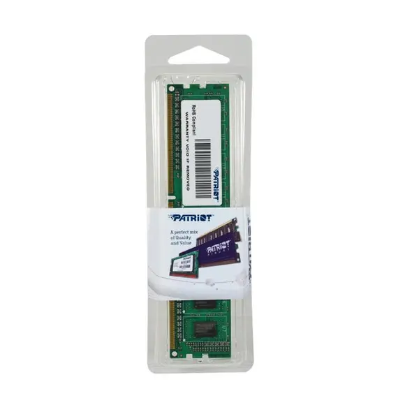 رم کامپیوتر پاتریوت با ظرفیت 4 گیگابایت 1600 مگاهرتز PATRIOT 4GB DDR3 1600 PSD34G160081