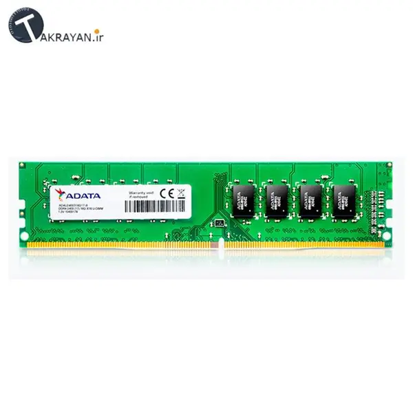 رم دسکتاپ ای دیتا پرایمر با ظرفیت 4 گیگابایت و فرکانس 2400 مگاهرتز ADATA Premier DDR4 4GB 2400MHz CL17 U-DIMM Desktop Ram - 4