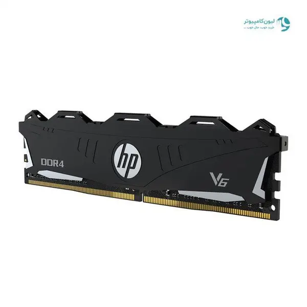 رم اچ پی مدل وی 6 با فرکانس 3200 مگاهرتز و حافظه 8 گیگابایت HP V6 DDR4 8GB 3200MHz CL16 Single Desktop RAM - 2