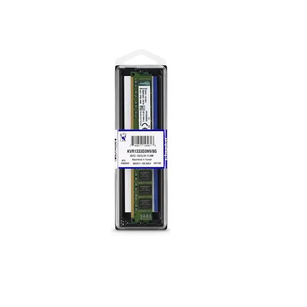 رم کینگستون با حافظه 8 گیگابایت و فرکانس 1333 مگاهرتز KingSton KVR1333D3N9 ValueRAM KVR DDR3 8GB 1333MHz CL9 DIMM Desktop RAM