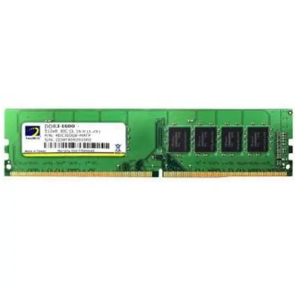 رم کامپیوتر توینموس با حافظه 8 گیگابایت و فرکانس 1600 مگاهرتز TwinMOS PC3-12800 8GB DDR3 1600MHz Desktop Ram