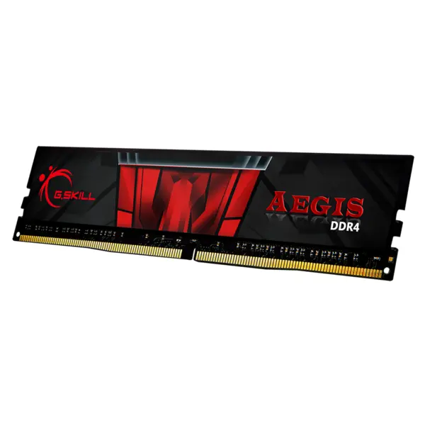 رم دوکاناله جی اسکیل سری AEGIS با حافظه 16 گیگابایت و فرکانس 3200 مگاهرتز G.SKILL Aegis DDR4 16GB 3200MHz CL16 Dual Channel Desktop Ram