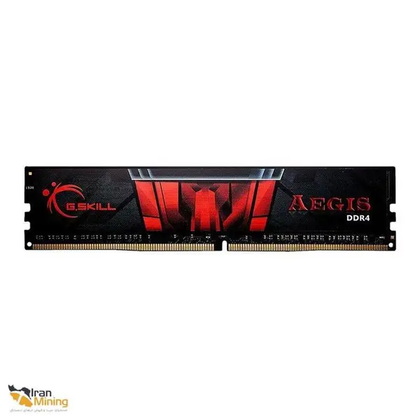 رم جی اسکیل سری AEGIS با حافظه 16 گیگابایت و فرکانس 3200 مگاهرتز G.SKILL Aegis DDR4 16GB 3200MHz CL16 Single Channel Desktop Ram