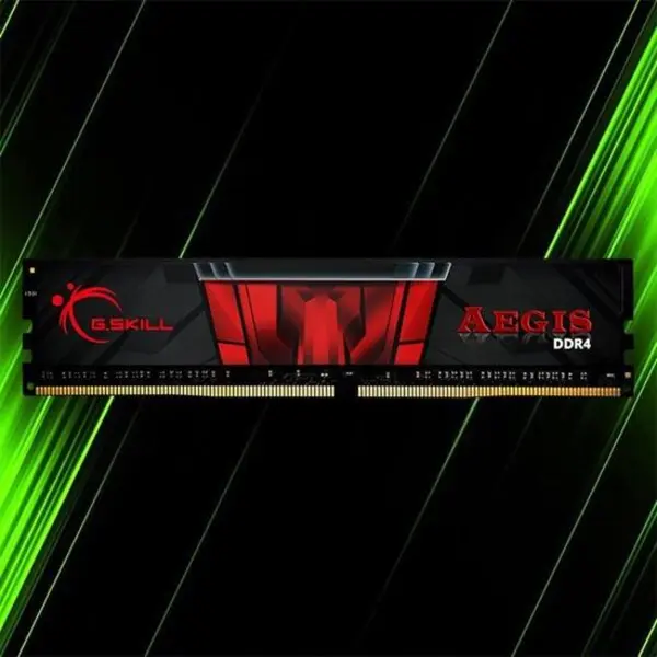 رم جی اسکیل سری AEGIS با حافظه 8 گیگابایت و فرکانس 3200 مگاهرتز G.SKILL Aegis DDR4 8GB 3200MHz CL16 Single Channel Desktop Ram