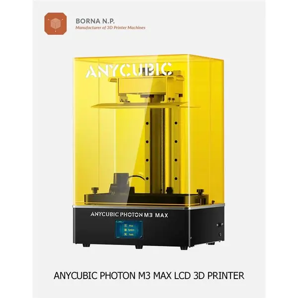 پرینتر سه بعدی رزینی مدل Anycubic Photon M3 Max -7K