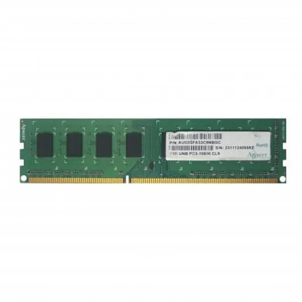 رم کامپیوتر اپیسر Apacer DDR3 10600 1325MHz ظرفیت 2 گیگابایت